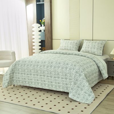 French Vintage Garden: All-over Floral Print Botanical Bedding Set